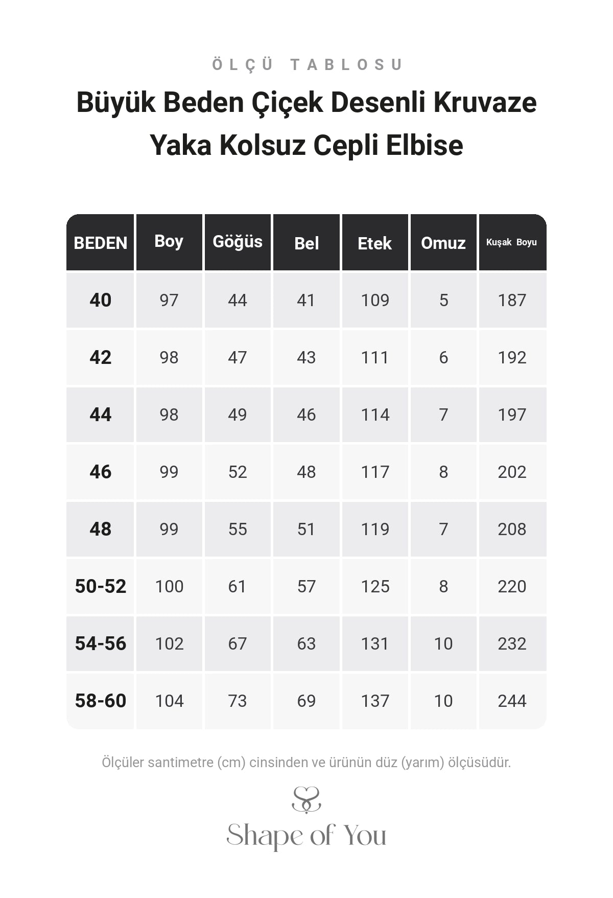 Büyük Beden Çiçek Desenli Kruvaze Yaka Kolsuz Cepli Elbise