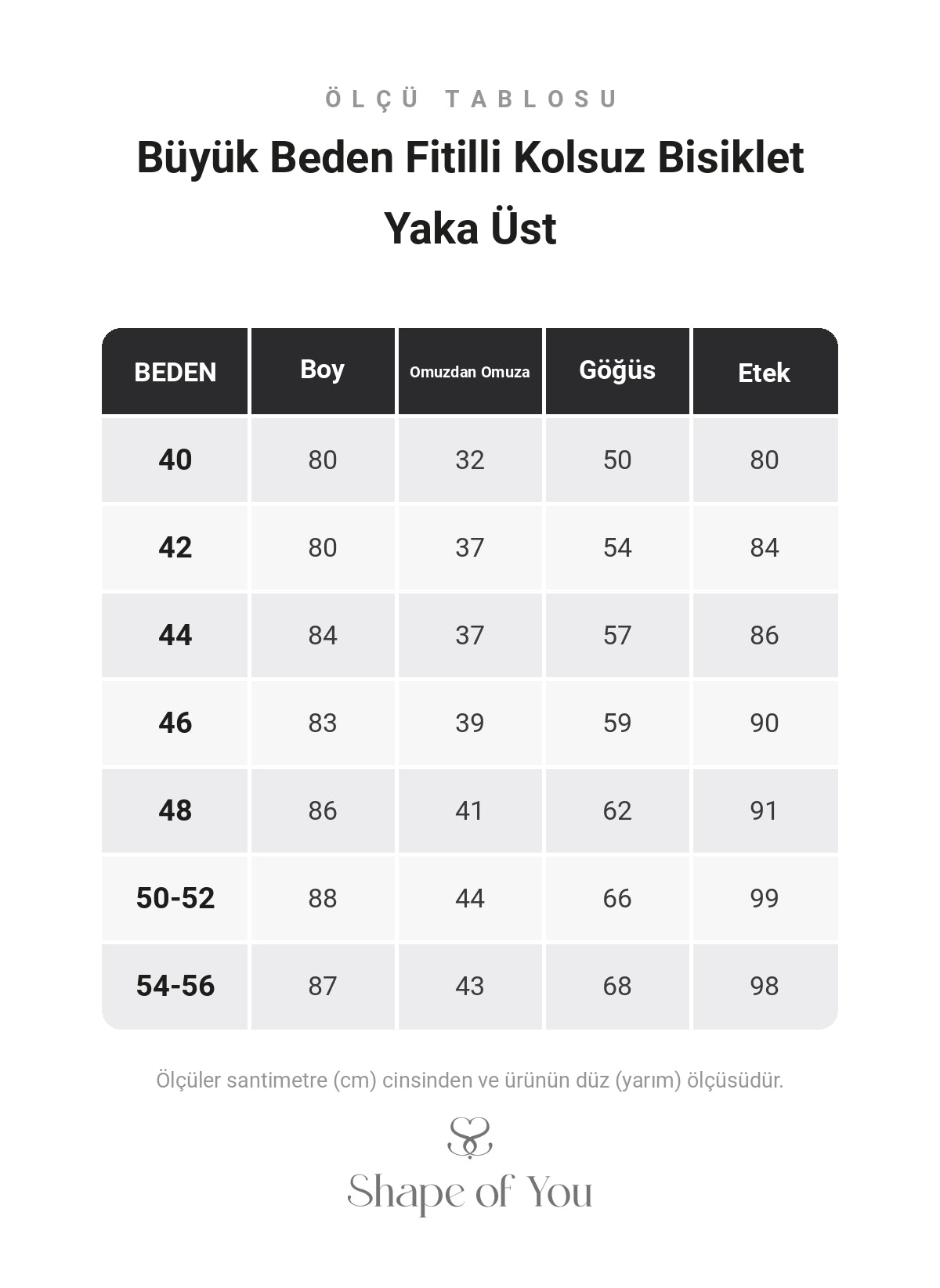 Büyük Beden Fitilli Kolsuz Bisiklet Yaka Üst